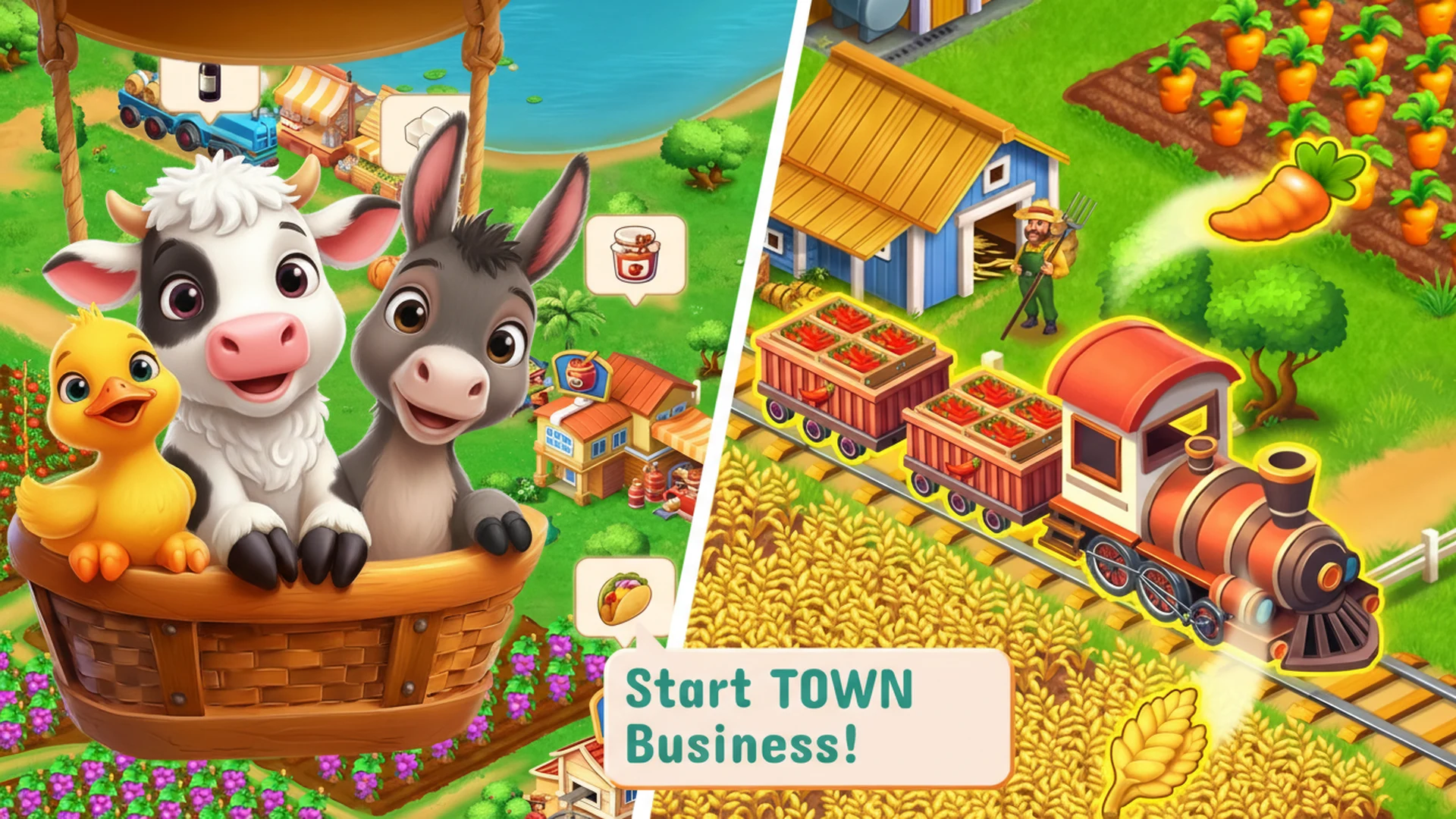 Solitaire TriPeaks Farm screenshot